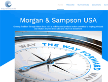 Tablet Screenshot of morgansampsonusa.com